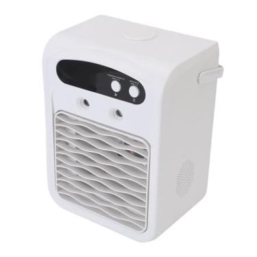 Imagem de Generic Ar Condicionado para Mesa, 1000 Ml de Ar Condicionado Portátil USB Recarregável para Quarto (Branco)