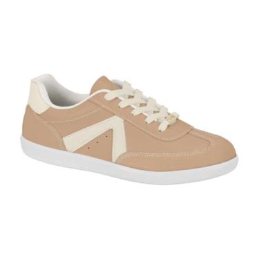Imagem de Tênis Vizzano Feminino Casual Pelica Bege 435/branco Off 526 1430.102.7286.42231 34