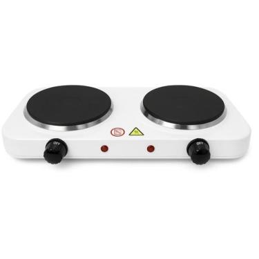 Imagem de Fogareiro Fogão Elétrico 2000w Cooktop Panela 2 Bocas Disco - Dfstore,