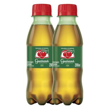 Imagem de Kit 2 Refrigerante Guaraná Antarctica 200ml