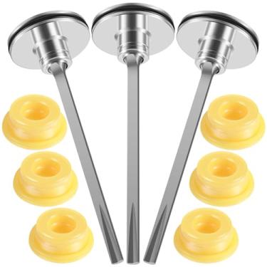 Imagem de KTZCTPCA 877-323 Driver de pistão de reposição e kit de pára-choques de pistão 883-511, peça de substituição do amortecedor do acionador de pistão para substituição de chave de pistão