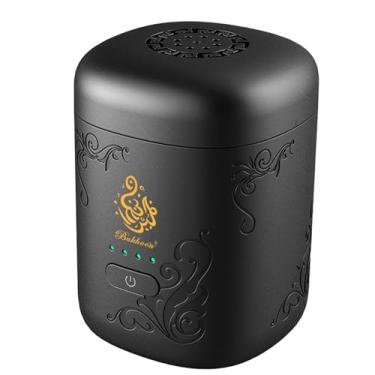 Imagem de MIRCTRI Queimador elétrico portátil Bakhoor - Queimador de incenso elétrico com temporizador - Queimador de incenso eletrônico Bakhoor recarregável por USB - Queimador Bakhoor árabe para casa, carro