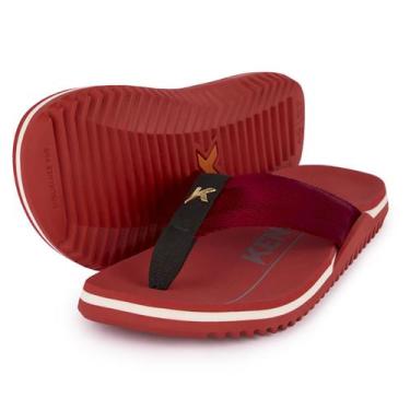 Imagem de Chinelo Kenner Nk6 Pro Colors Masculino - Vermelho, 40