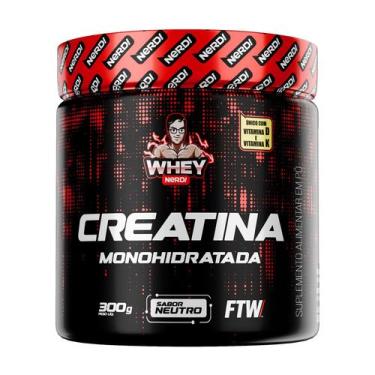 Imagem de Creatina Monohidratada 300g Whey Nerd