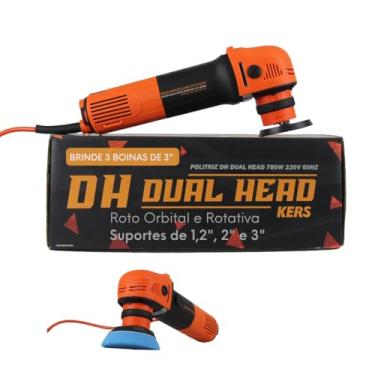 Imagem de Mini Politriz 2 em 1 Rotativa e Roto Orbital 110v 780w Dual Head Kers