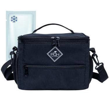 Imagem de Bolsa Lancheira Térmica Média para Marmitas com Alça de Ombro Ajustável com Gelo Reutilizável, PGH Thermo