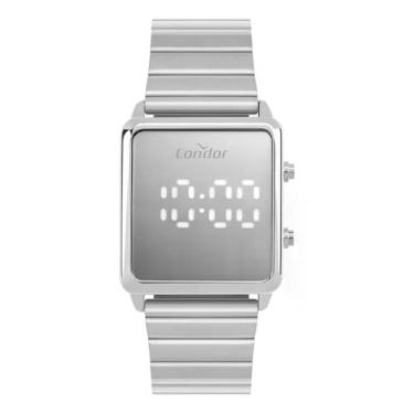 Imagem de Relógio Condor Feminino Digital Prata - Comd1202ajz/4k