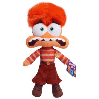 Imagem de Pelúcia Falante Personagem Ansiedade 20 cm de Altura, Divertida Mente 2, para Crianças de 3 Anos ou Mais