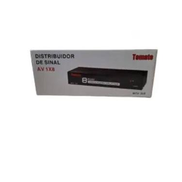 Imagem de Splitter AV 1x8 Tomate MTV-318 - Distribuidor de Sinal de Áudio e Víde