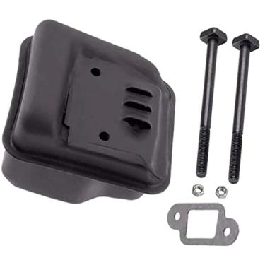 Imagem de Hippotech Novo silenciador com junta de montagem e parafusos para motosserra STIHL 021 023 025 MS210 MS230 MS250