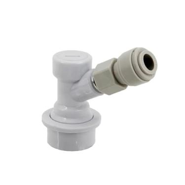 Imagem de Desconector de gás e barril de cerveja Ball Lock com encaixe de pressão de 8/9,5 mm, dispensador de cerveja artesanal para barris(E)
