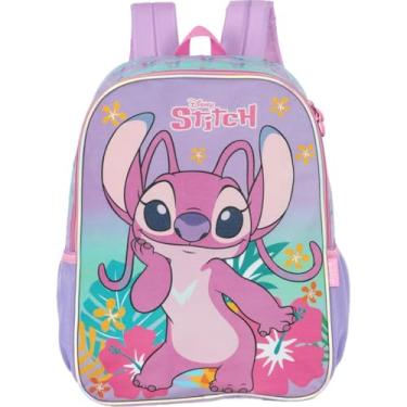 Imagem de Mochila Infantil, Luxcel, Stitch, Roxa, G