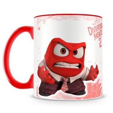 Imagem de Caneca Personalizada Emoção Raiva com Foto - Divertida Mente 2 - Amo C