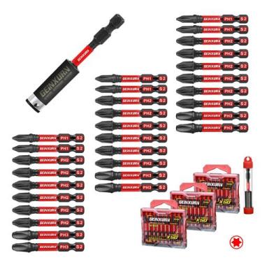 Imagem de Conjunto de brocas de chave de fenda GEINXURN Impact Tough, pacote com