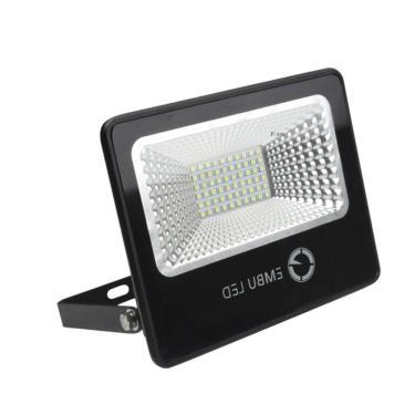 Imagem de Refletor LED 20W 6000K Slim IP66 Preto Linha Pro Embu Led