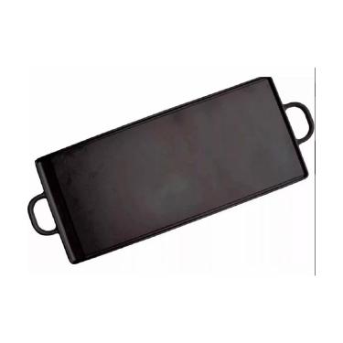 Imagem de Chapa de Ferro Fundido Com Alças de Ferro - Medidas 40x90cm