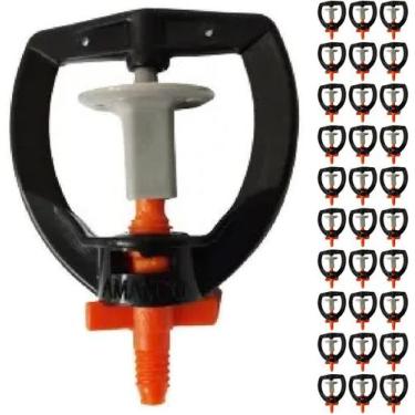 Imagem de Kit 30Und Microaspersor Bailarina Mf2 112 LPH Irrigação Eficiente e Un