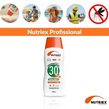 Imagem de Protetor Solar Nutriex Fps 30 Com Repelente 120ml