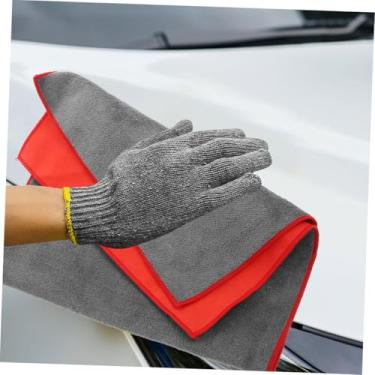 Imagem de Toalha super absorvente de alta densidade | Limpador multiuso de carro e doméstico para vidro, pratos e espelhos