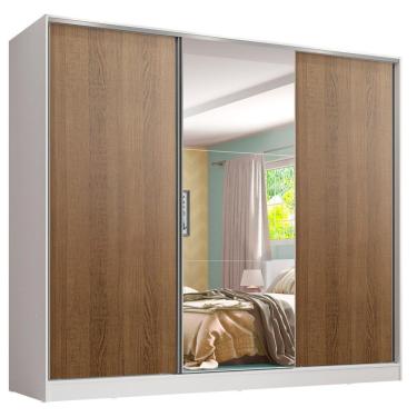 Imagem de Guarda Roupa Infantil Logan com Espelho Madesa