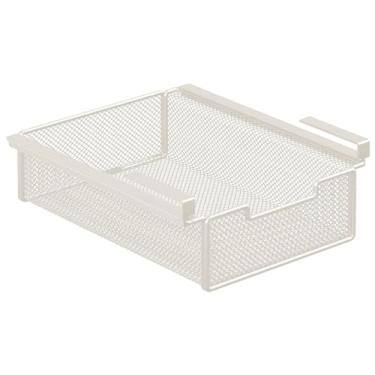 Imagem de DimyFew Cesta de armazenamento sob a prateleira, organizador de armazenamento sob o armário, organizador de armário, cesta suspensa para itens essenciais do, M