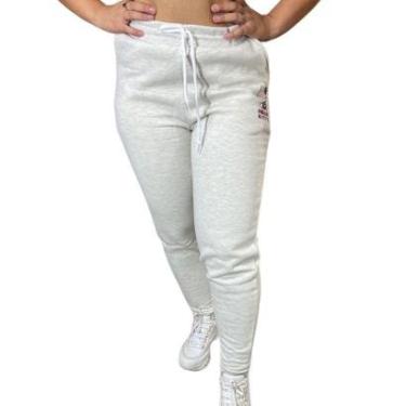 Imagem de Calça Moletom Feminina Gangster Hello Kitty Com Punho-Feminino