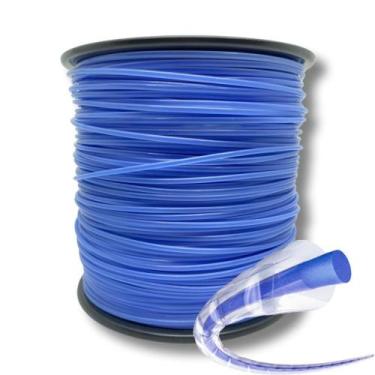 Imagem de Fio Nylon Duplo Profissional Roçadeira Redondo 3.0mm Coextrusado Rolo 