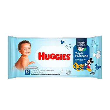 Imagem de Lenço Umedecido Sache Tripla Proteção, 96 unidades, Huggies