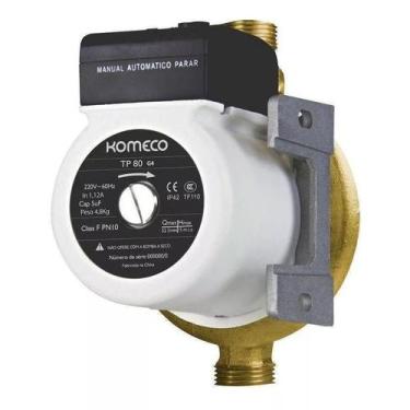 Imagem de Mini Bomba Circuladora De Água TP80 Bronze G4 - Komeco - 127V