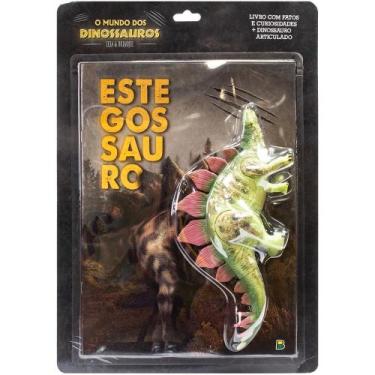 Imagem de Livro - Mundo dos Dinossauros, O - Leia & Brinque: Estegossauro