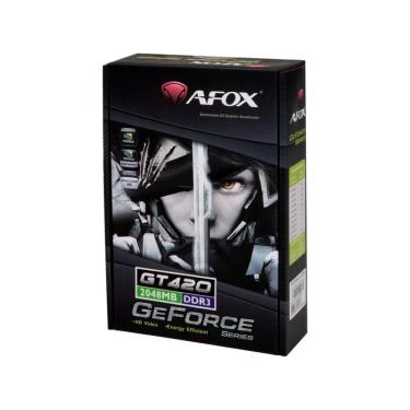 Imagem de Placa de Vídeo Afox Geforce GT420 2GB DDR3