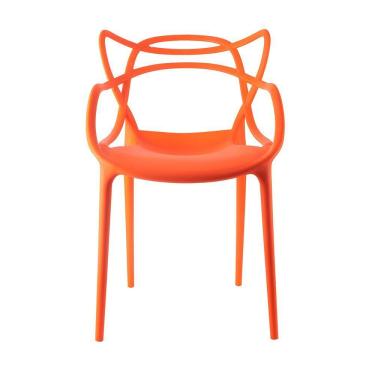 Imagem de Cadeira Aviv Estrutura Em Polipropileno Fratini Laranja