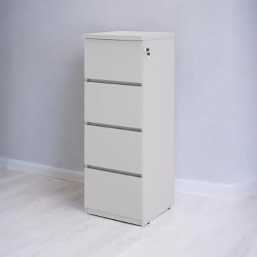 Imagem de Gaveteiro Arquivo 04 Gavetas Doubler Cinza