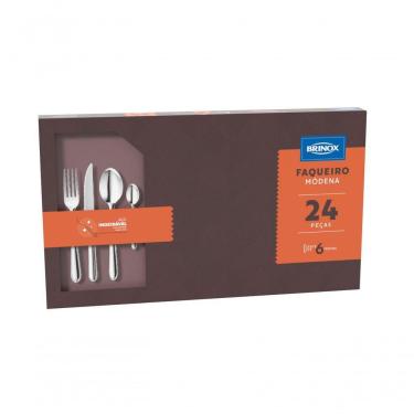 Imagem de Faqueiro 24 Peças - Módena - Brinox