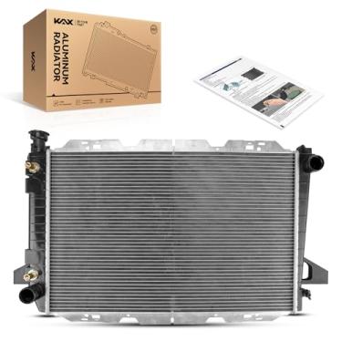 Imagem de KAX Substituição do radiador do motor CU1451, compatível com 1985-1996 Bronco, 1985-1997 F-150, F-250, F-350, 1988-1997 F-53 Motorhome Chassis, F-Super Duty, (Substitui OEM 2 Row Core)
