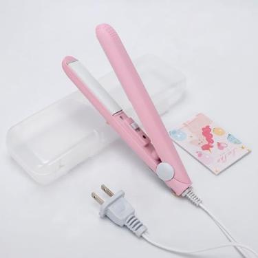 Imagem de Modelador de cabelo duplo 2 em 1 - chapinha | Ultraleve e aquecimento rápido dos anos 60 | Estilo ondas para elegante rápido, presente adequado para viagens para todos