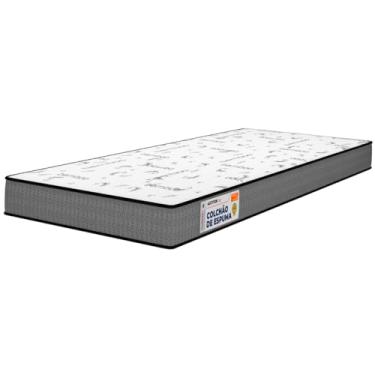 Imagem de Colchão Solteiro Plumatex Acction D20 (78x188x14cm) | Macio, Antiácaros e Hipoalergênico | Suporta até 60kg | Firmeza Suave para Noites de Sono Tranquilas