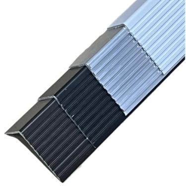 Imagem de Cantoneira Degrau de Antiderrapante 90cm Segurança e Acabamento Profissional(10,bronze)