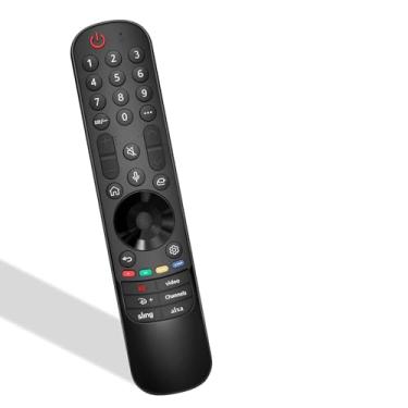 Imagem de Apexnark Controle remoto mágico para substituição de controle remoto de Smart TV, compatível com Smart TVs LG 2018-2024 OLED QNED UHD 4K 8K, com função de voz e ponteiro