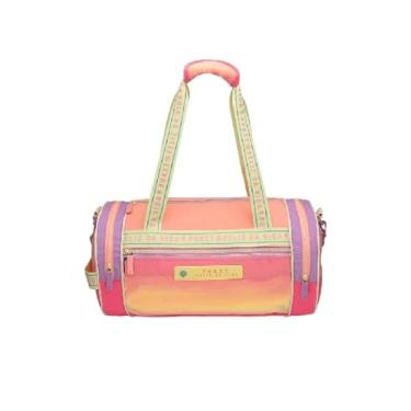Imagem de Bolsa de Viagem Color Block Rosa - Puket