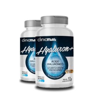 Imagem de Hyaluron+ Ácido Hialurônico - 2 unidades de30 Cápsulas - Clinic Mais
