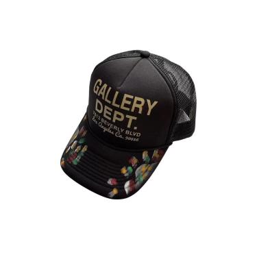 Imagem de Boné de beisebol Gallerys Depts Anime Snapback, algodão preto