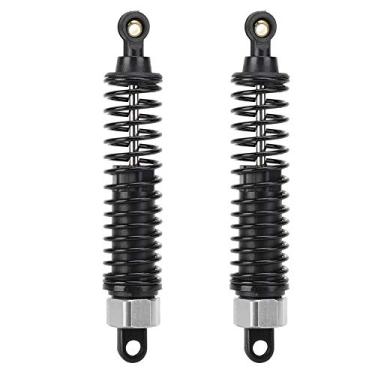 Imagem de SIWOTED 2pcs 3.5in amortecedor antiferrugem à prova de desgaste ferramenta amortecedor de vibração para JLB / / EM/DHK/HPI 1/10 caminhão curto (Prata)