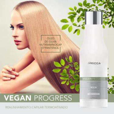 Imagem de Progressiva Vegan - Progress Meicca Profissional 1LT livre de Formol.