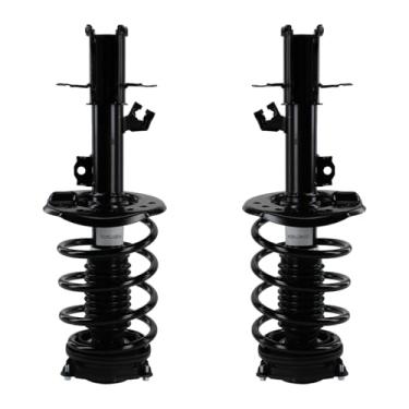 Imagem de Alpaspare Conjunto completo de suporte dianteiro e traseiro e encaixe de amortecedor para Nissan Sentra 2013-2019, desempenho de amortecimento superior, conforto de passeio e construção durável, para