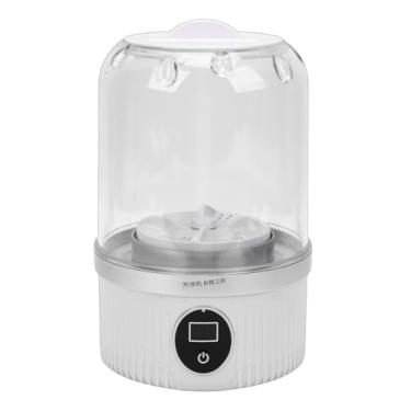 Imagem de Asixxsix Mini Máquina de Lavar Portátil, Lavadora Ultrassônica de Roupas íntimas Com Tecnologia de Limpeza Profunda, Lavanderia Recarregável de Viagem para Roupas Pequenas, Trailer (WHITE)