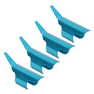 Imagem de Acouto 4 Peças Dedais de Costura Ergonômicos – Projetos de Protetores de Polegar de Costura de Liga de Alumínio, Bordados e Bordados – Alfaiates e Artesãos de Presente Seguros, Práticos e Ideais