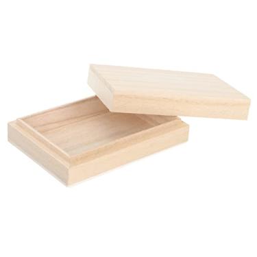 Imagem de KESYOO Wooden Playing Card Storage Box Multi Functional Case for Cards Jewelry and Small Items Easy to Carry present and Organizing Essentials