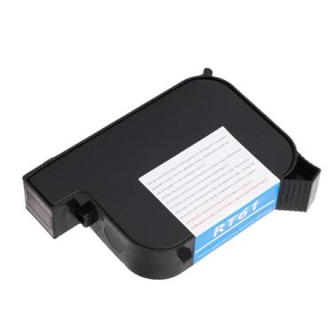 Imagem de Dpofirs Cartucho de Tinta Preto de Secagem Rápida Rt61 para Impressora Jato de Tinta Portátil, Cartucho de Preta de Grande Capacidade 42ml para Impressora Sc12 Cp12w