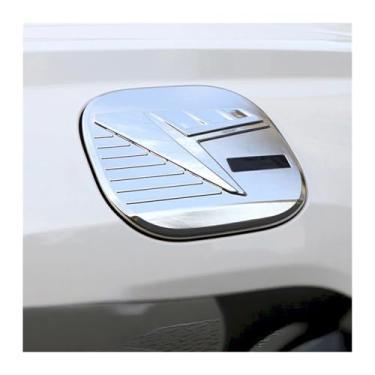 Imagem de Compatível com Hyundai Tucson 2021-2023 2024 NX4 Híbrido Tampa do Tanque de Combustível em Fibra de Carbono Tampa da Tampa do Tanque de Combustível Tampa Decorativa da Tampa do Óleo(Style 1)